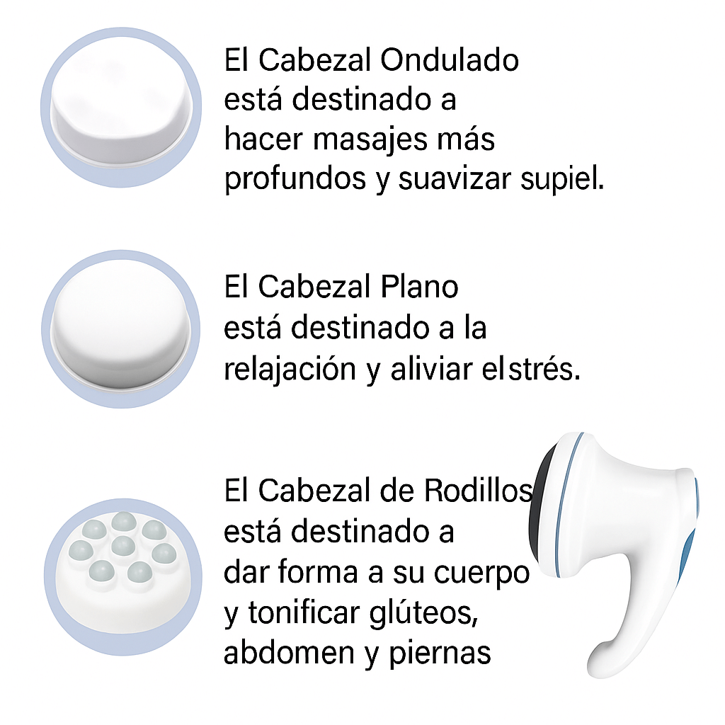 Masajeador anticelulítico 5 en 1