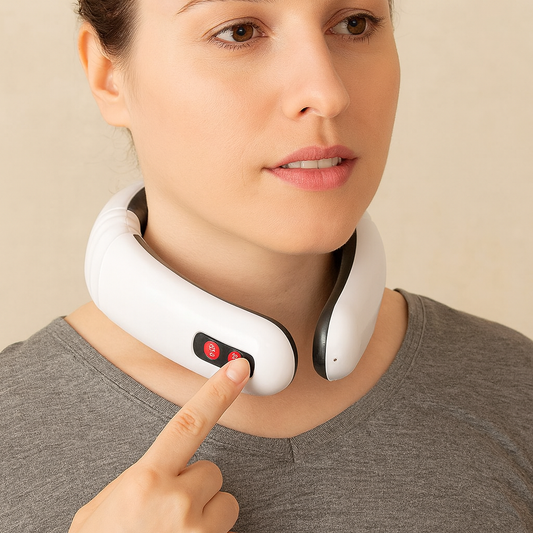 Masajeador de cuello y espalda electromagnético